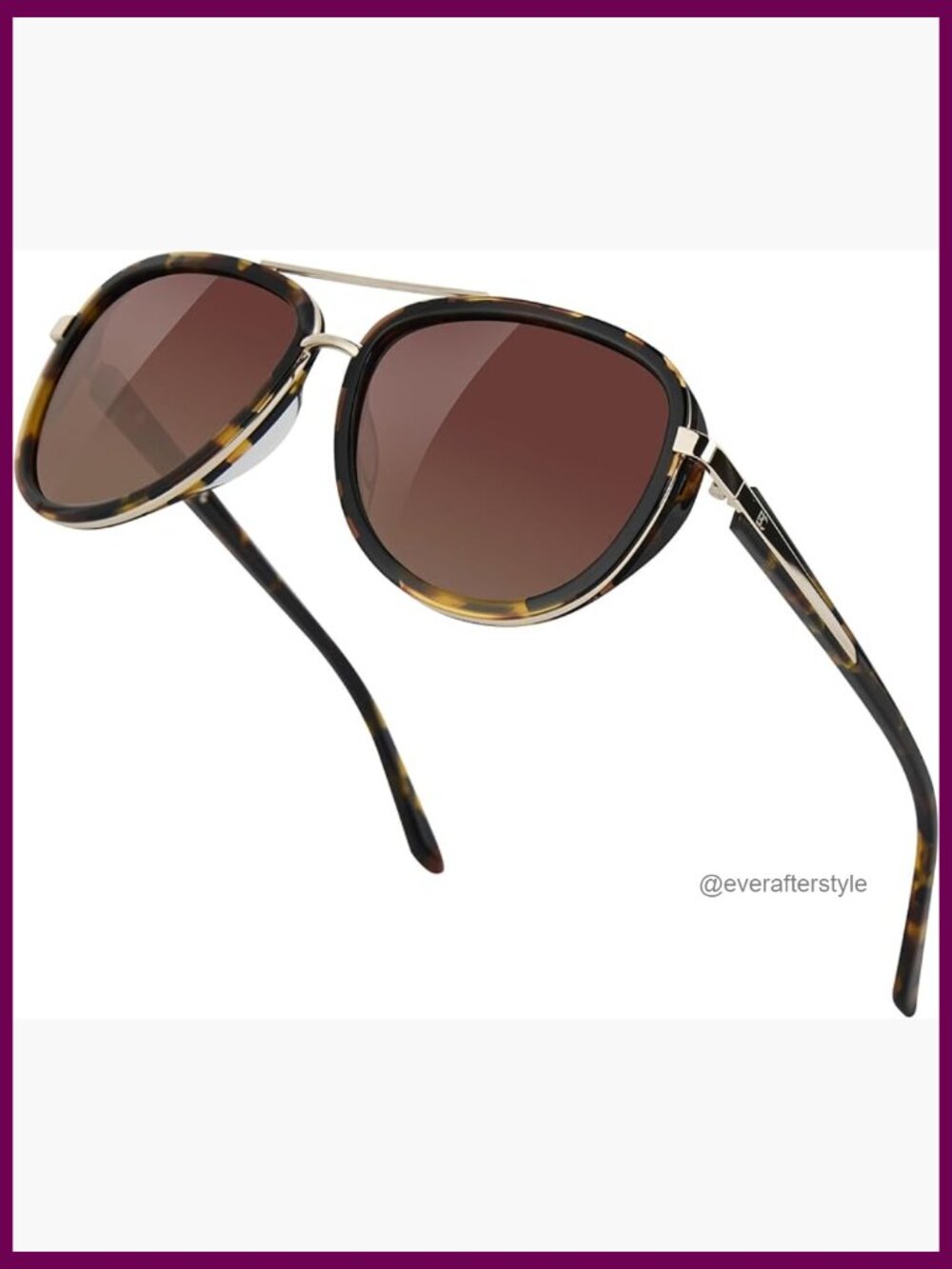 Acetate Frame Polarized Sunglasses UV400 Protection Retro Mirrored Shades